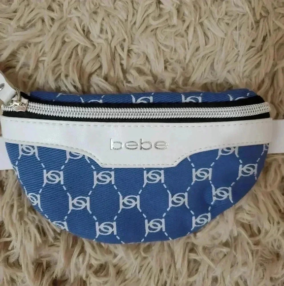 Nwt!:bebe Denim mini belt bag - Picture 3 of 9